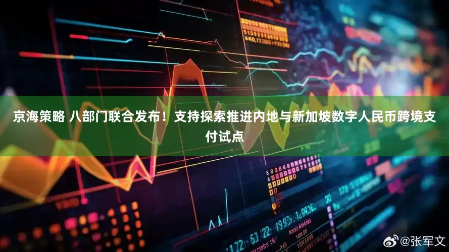 京海策略 八部门联合发布！支持探索推进内地与新加坡数字人民币跨境支付试点