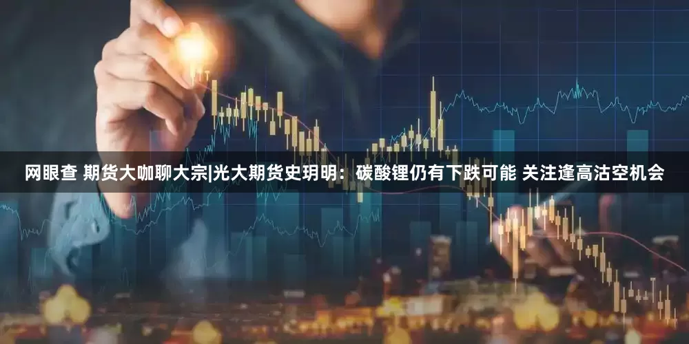 网眼查 期货大咖聊大宗|光大期货史玥明：碳酸锂仍有下跌可能 关注逢高沽空机会